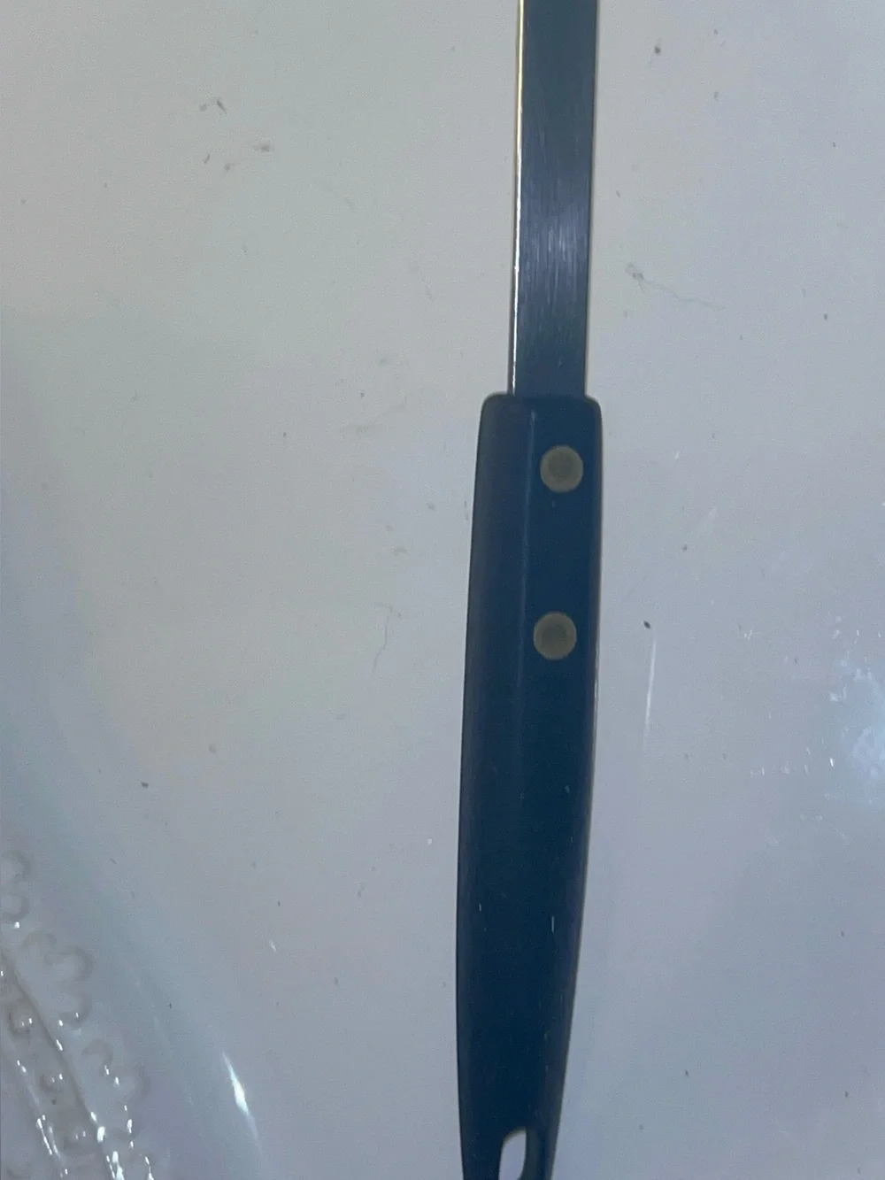 Soup Ladle Vintage with Black Handle